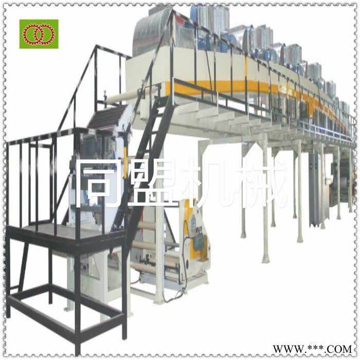 【专注涂布机行业】同盟涂布机、复合机、皮革处理机、贴合机、分切机、卷布机 TM-809电子干膜涂布机图2