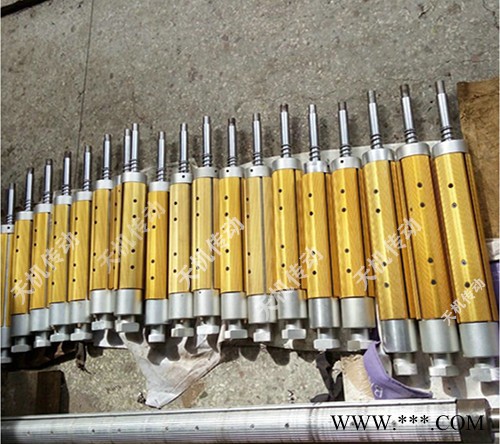 **口罩机配件气胀轴分切机气涨轴气胀轴套夹各种卷料设备上运用的键式轴板式轴图2