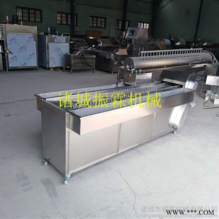 高速鸡爪分切机 大爪切小爪设备 毛料鸡爪漂烫脱皮清洗分割全自动流水线图2