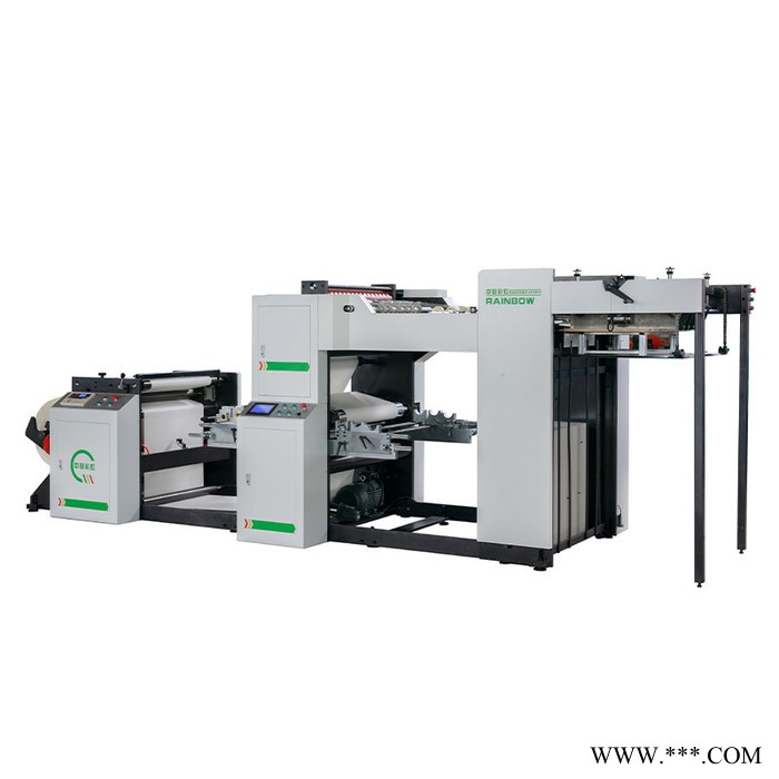 山东菏泽中基彩虹柔板卷筒纸印线分切机直营厂家支持定制图3