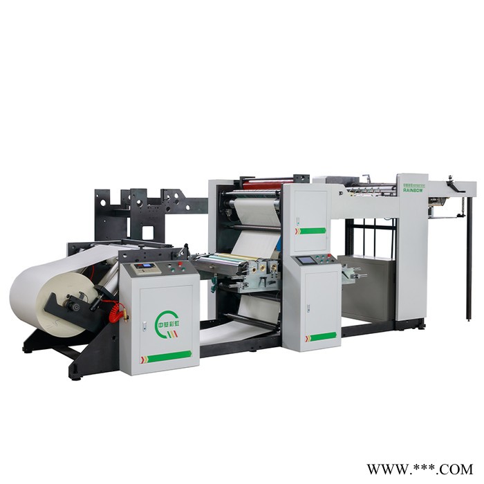 山东菏泽中基彩虹柔板卷筒纸印线分切机直营厂家支持定制图5