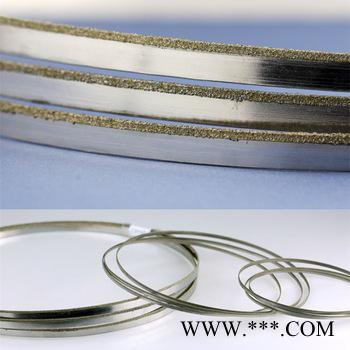 曼德MD5914金刚石工具出榫机分切机刀片无接缝环形带锯条定做锯片不锈钢金刚石涂层带锯切割机锯条图4