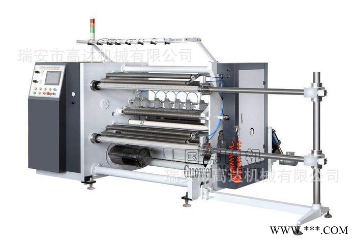 新品高速分切机 自动上料 PVC/塑料薄膜分条机双轴分切机图2