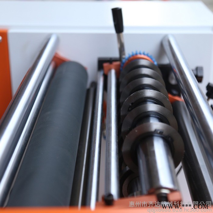 齐达机械 **包邮标签分切机 纠偏收料复卷不干胶标签分条机 标签分切机图5