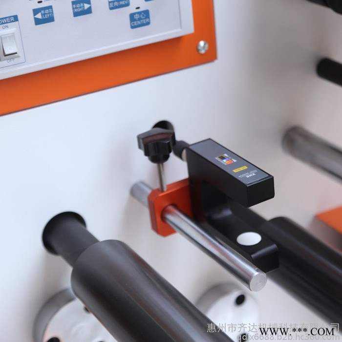 齐达机械 **包邮标签分切机 纠偏收料复卷不干胶标签分条机 标签分切机图6