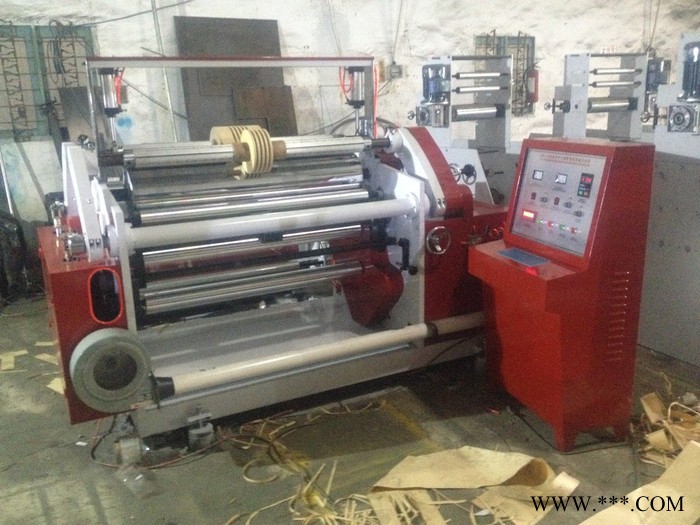 1100型表面卷取塑料膜分切机 高速卷筒纸复卷分条机 离型纸分切机图5