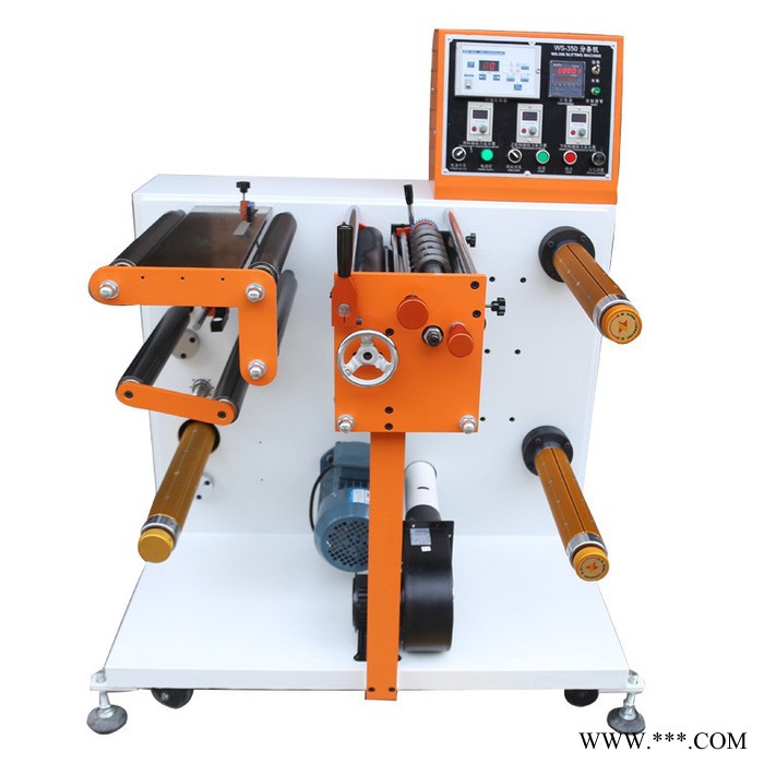 **包邮高配卧式标签分切机 纠偏收料复卷标签分条机 标签分切机图4