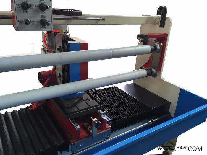 KW-703双轴自动分切机厂家 胶带分条机 胶带分切机 复卷机厂家 穿管心机 切纸管机图8