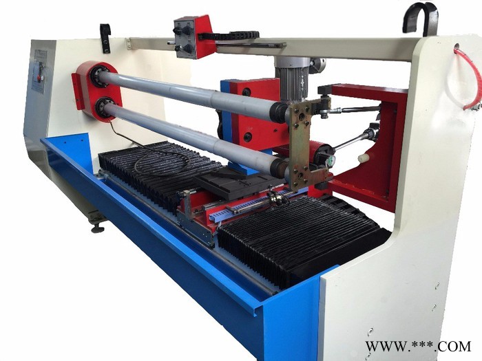 KW-703双轴自动分切机厂家 胶带分条机 胶带分切机 复卷机厂家 穿管心机 切纸管机图3