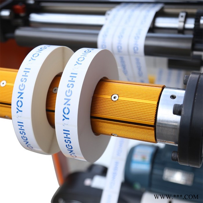 **卧式标签分切机 纠偏收料复卷标签分条机 不干胶分切机 包邮图4