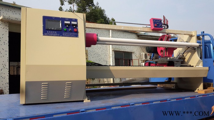 (厂价直销)YY-706 双轴自动交换切台切卷机、胶带泡棉保护膜圆刀双管分切机图2