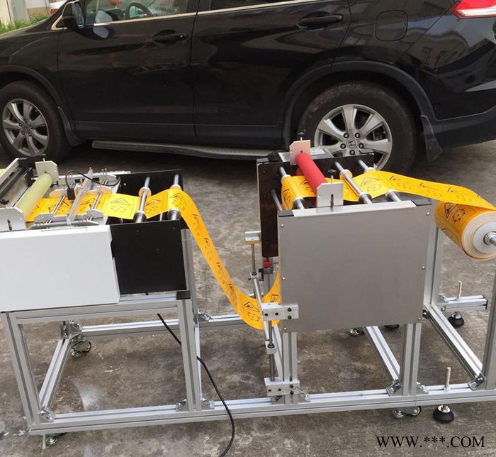 送料裁切一体机电脑裁切机定位无纺布全自动分切机pvc膜切片机图2