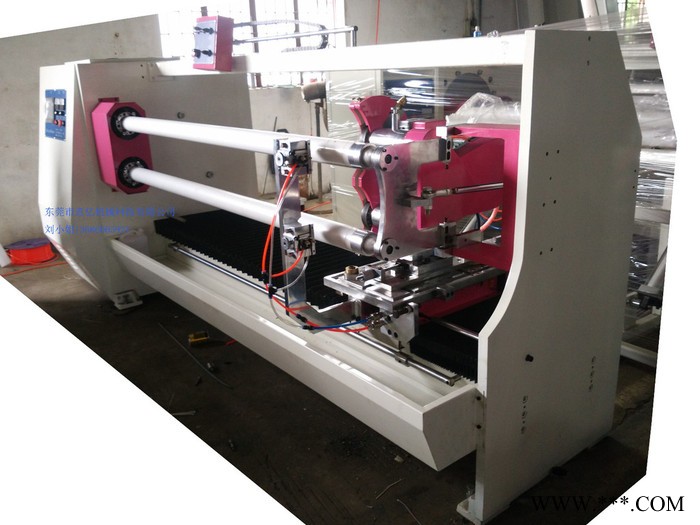 （厂价直销）YY-705 双轴全自动切台切卷机、BOPP胶带分切机图3