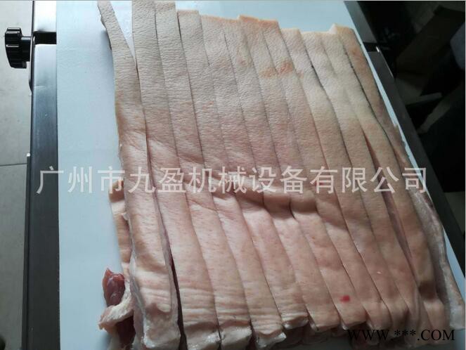 九盈鲜肉全自动分切机腊肉开条设备新鲜肉类切丁机械图2