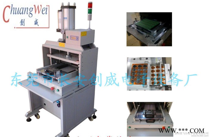 创威PCBA冲床裁切机 曲线异形分切机 FPC,PCB连接图3