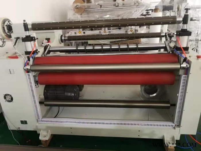 供应鹤鑫机械1300 不干胶 贴合分条机、650分切机图3