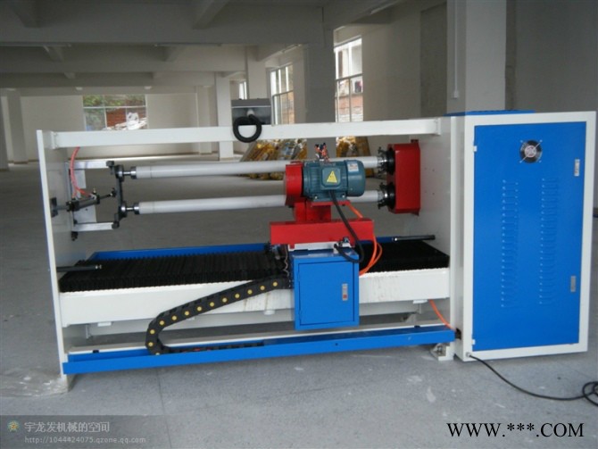 生产厂家直接供应全自动双管双刀分切机，机器采用伺服系统 定位，并配以滚珠丝杆实现连续高精度传动图6