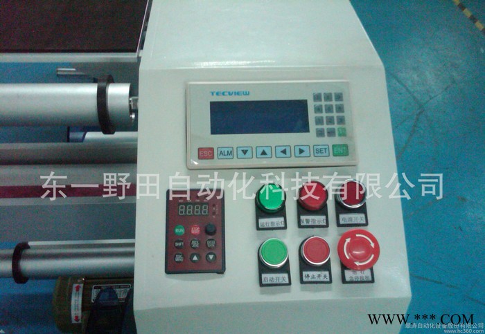 分切复卷机 印刷设备 单轴收卷型式复卷机 薄膜分切机深圳复卷图3