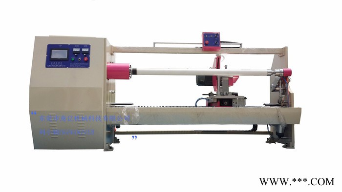 （厂价直销）YY-705A 单轴全自动切台、胶带保护膜圆刀分切机图2