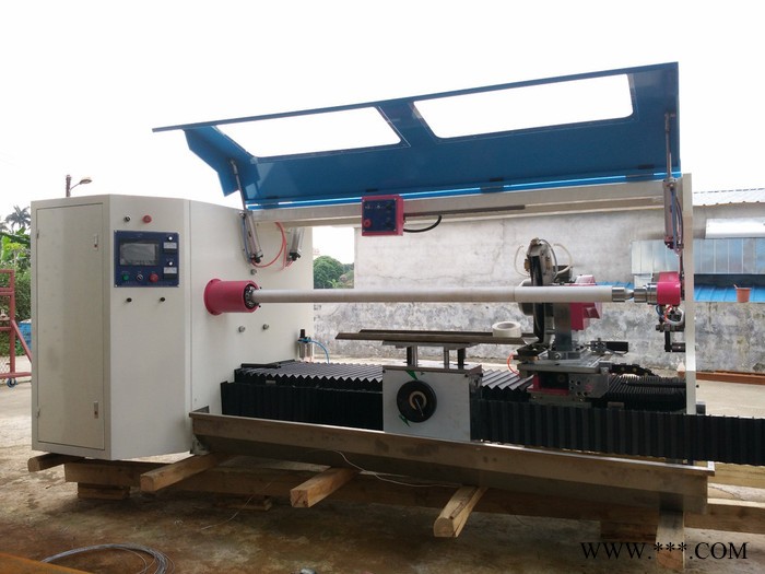 （厂价直销）YY-705D 单轴全自动切卷机切台、胶带保护膜圆刀分切机图3