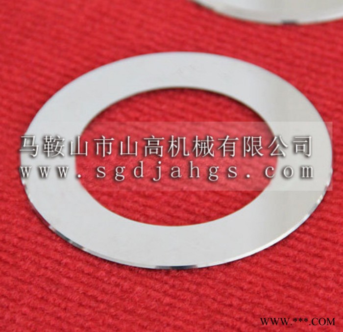 精密钨钢圆刀 硬质合金圆刀 碳化钨圆刀 锂电池分切机刀片图4