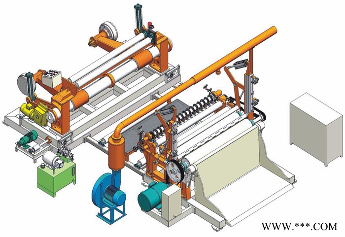 供应浙江环龙FZ-GNC原纸纱管纸牛皮纸盘纸分切机 分条复卷机图2