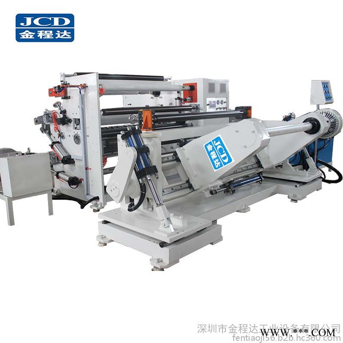 金程达 PET保护膜分条机分切机 PC切卷机 PLC控制 分切覆膜复卷一体机 自动上料分切平整 覆膜无气泡 无翘曲图4
