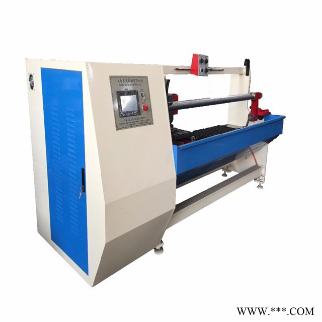 KW-701D 单管分切机厂家 胶带分条机 胶带复卷机  小轴切管机  超透明分条机图4