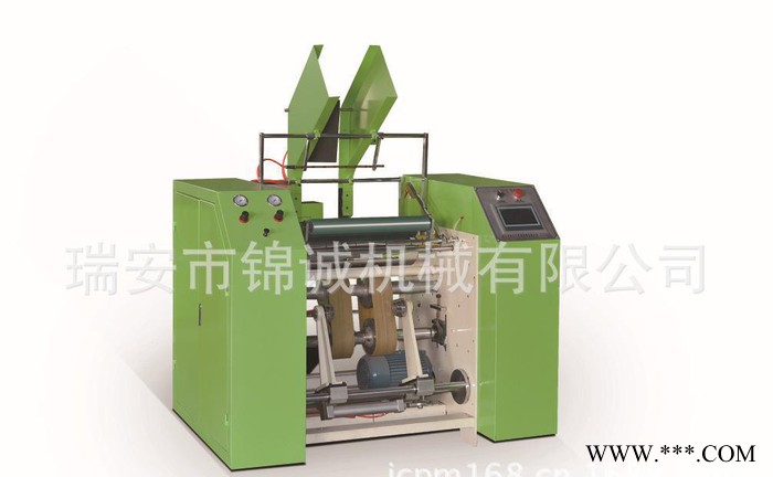 全自动保鲜膜复卷机 瑞安薄膜复卷机 pe膜复卷分切机图2