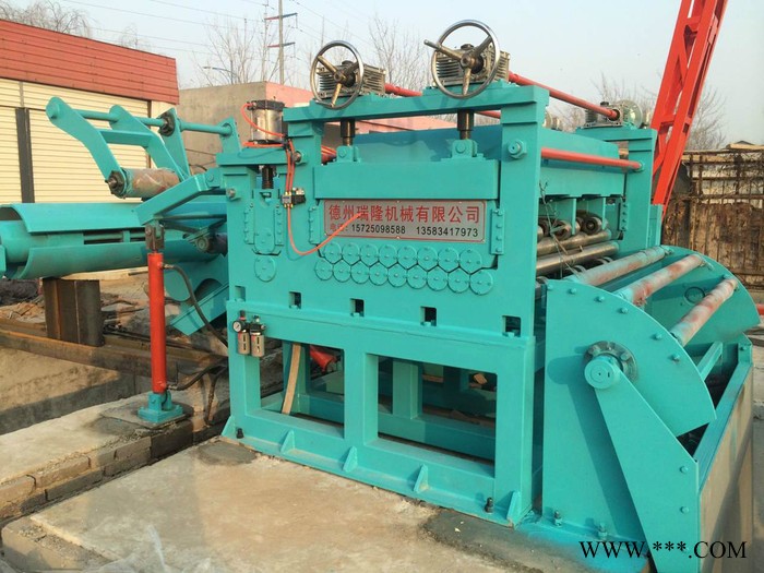 瑞隆铝板开平机 金属板纵剪分条机 分切机厂家定制图3