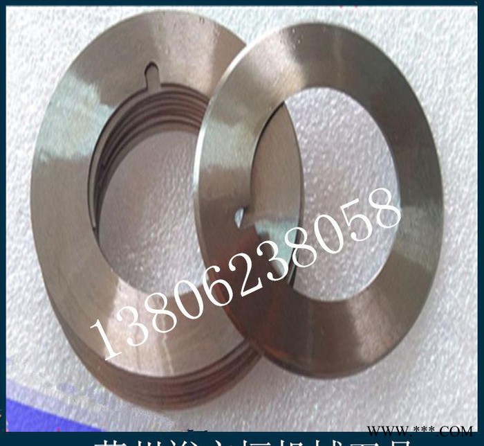 胶带分切机刀片切布大圆刀切纸平圆刀片分切上刀片9CRSI材质图2