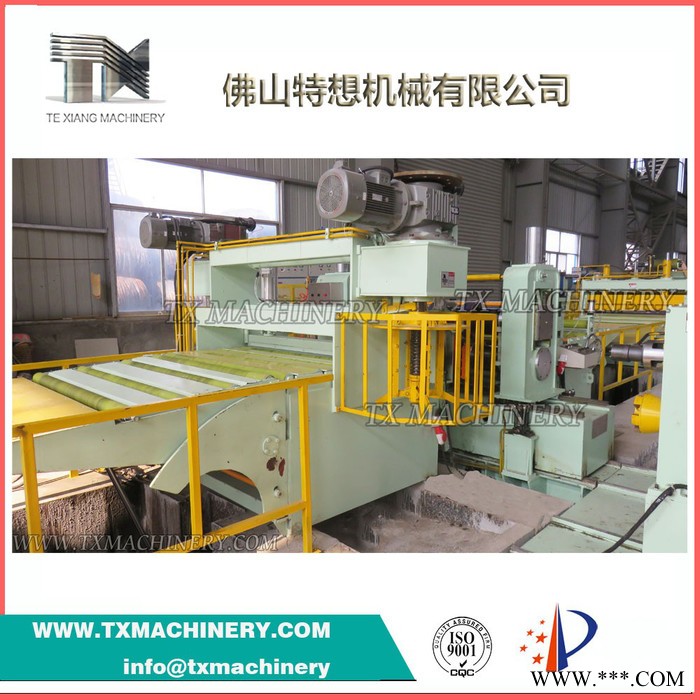 特想TX1600金属分条机 钢卷分条线 钢带分条机 纵剪分条机 高速分切机 钢板自动分条机图4