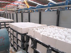 方龙 75-99% 3-50MM 蓄热球 再生球 熔铝炉蓄热球 刚玉蓄热球 耐高温酸碱腐蚀 使用时间长不结渣图6