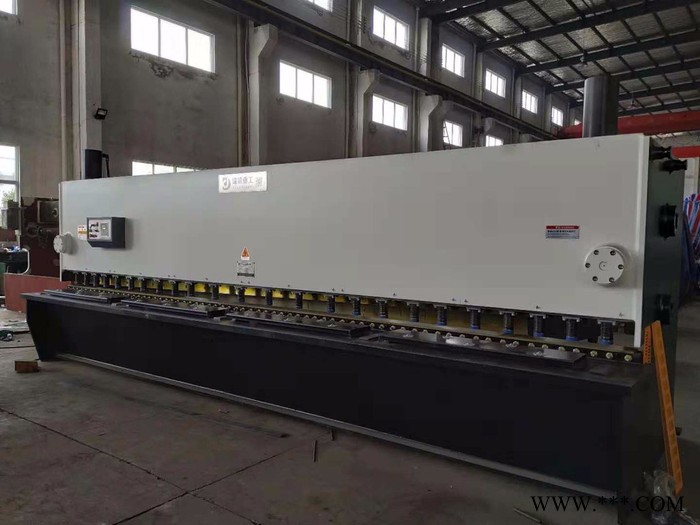 锦锻QC12Y-16*3200 液压剪板机   9成新数控剪板机图2