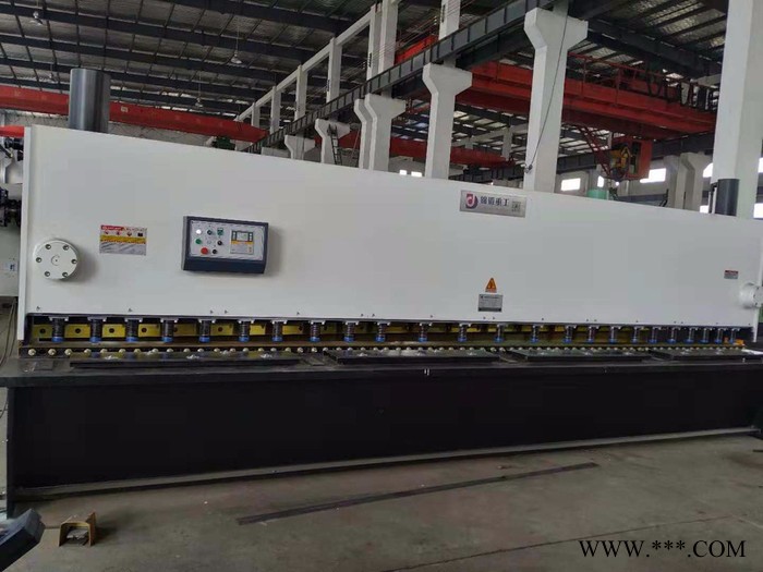 锦锻QC12Y-16*3200 液压剪板机   9成新数控剪板机图3