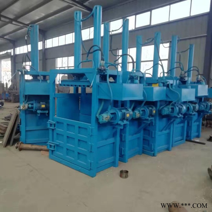 贵州油漆桶压扁机再生棉废料打包机废铝压缩机铁桶压扁机图3