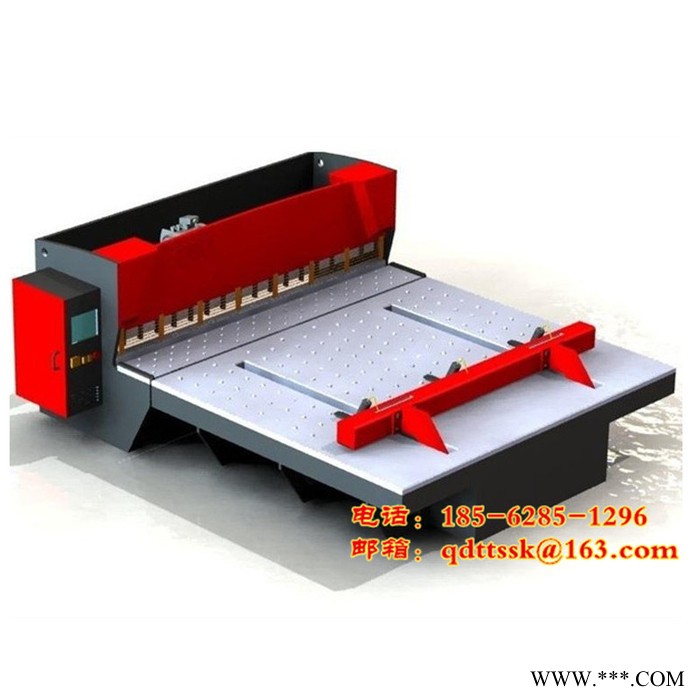 剪板机数控前送料 自动上料剪板机 剪板机自动送料 剪板机后码垛  剪板机自动上料下料生产线图3