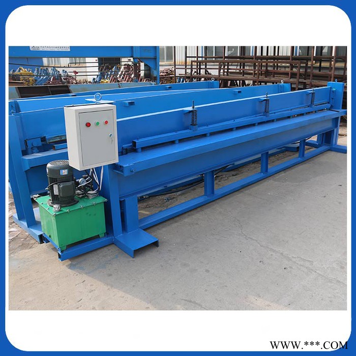 厂家定制各种长度裁板机 4m常用剪板机 二手彩钢镀锌板剪板设备图2