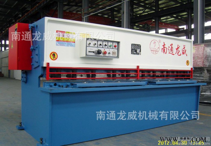 专业生产龙威牌QC12Y-4*2500南通液压剪板机图2