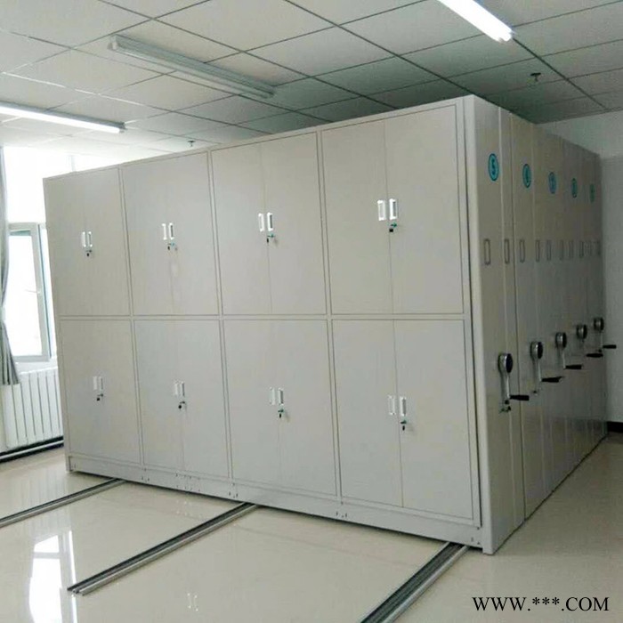 冷轧板密集架 移动档案密集柜 档案室密集架图4