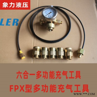 贺德克充气工具 多功能充气工具 蓄能器充气工具 剪板机充气工具 六合一充气工具  进口充气工具 FPX充气工具 质量保证