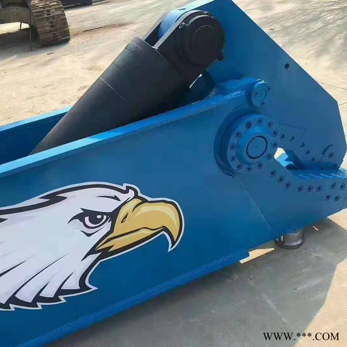 程煤鹰嘴钳 鹰嘴剪 废旧钢结构重型剪断机 粉碎钳钢筋鹰嘴剪 液压废钢剪 剪板机刀片图7