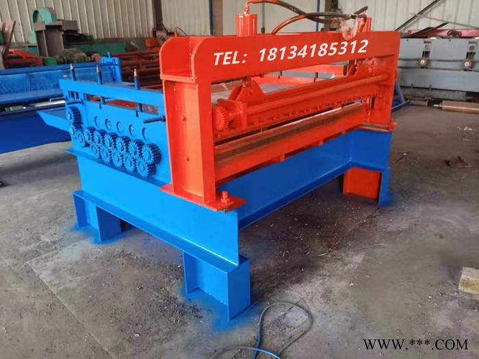 镀锌板开平机 不锈钢板全自动开平机 校平机 3MM以下开平剪板机恒美1.3米 开平机图2