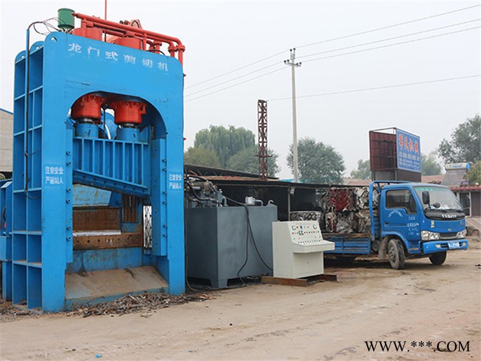 供应龙门式液压剪切机 定制加工废钢剪板机龙门剪图7