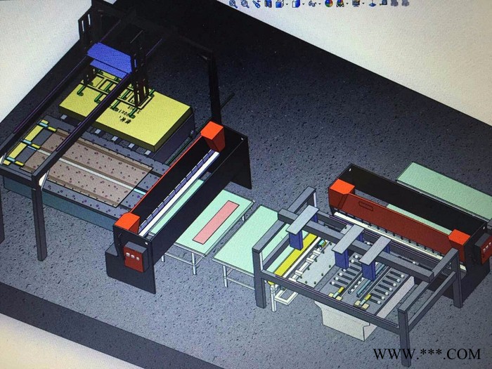 剪板机改进成剪板机自动生产线减少人工图4