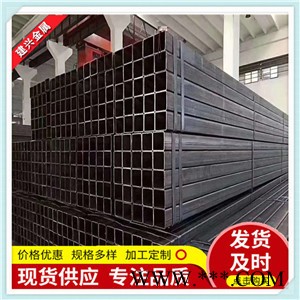 现货供应 冷轧黑退小方管 8-25厚度0.8-2.0 小方管加工定做图2