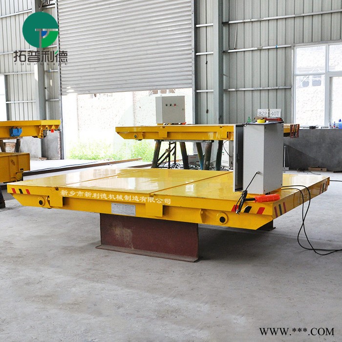 新利德搬运冷轧轨道平车 滑触线供电导轨小车图8