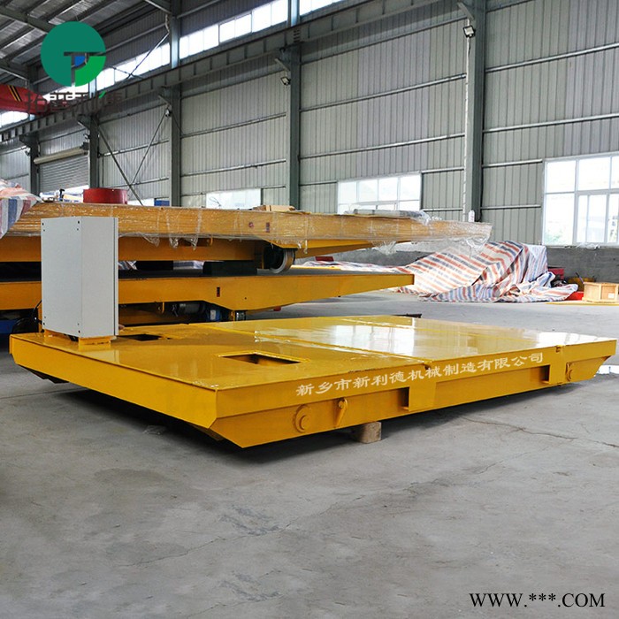 新利德搬运冷轧轨道平车 滑触线供电导轨小车图5