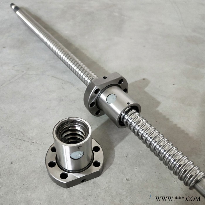 台湾台稳T-WIN双螺母滚珠丝杠C7冷轧丝杠现货研磨丝杠图3