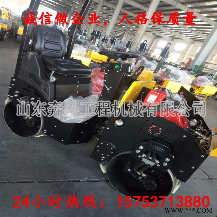 甘肃庆阳沙性黏性土壤压实1吨压路机水冷轧道机使**变形而密实图2